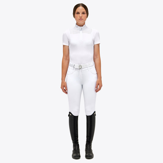 Polo de concours Cavalleria Toscana "Piquè" MC -femme