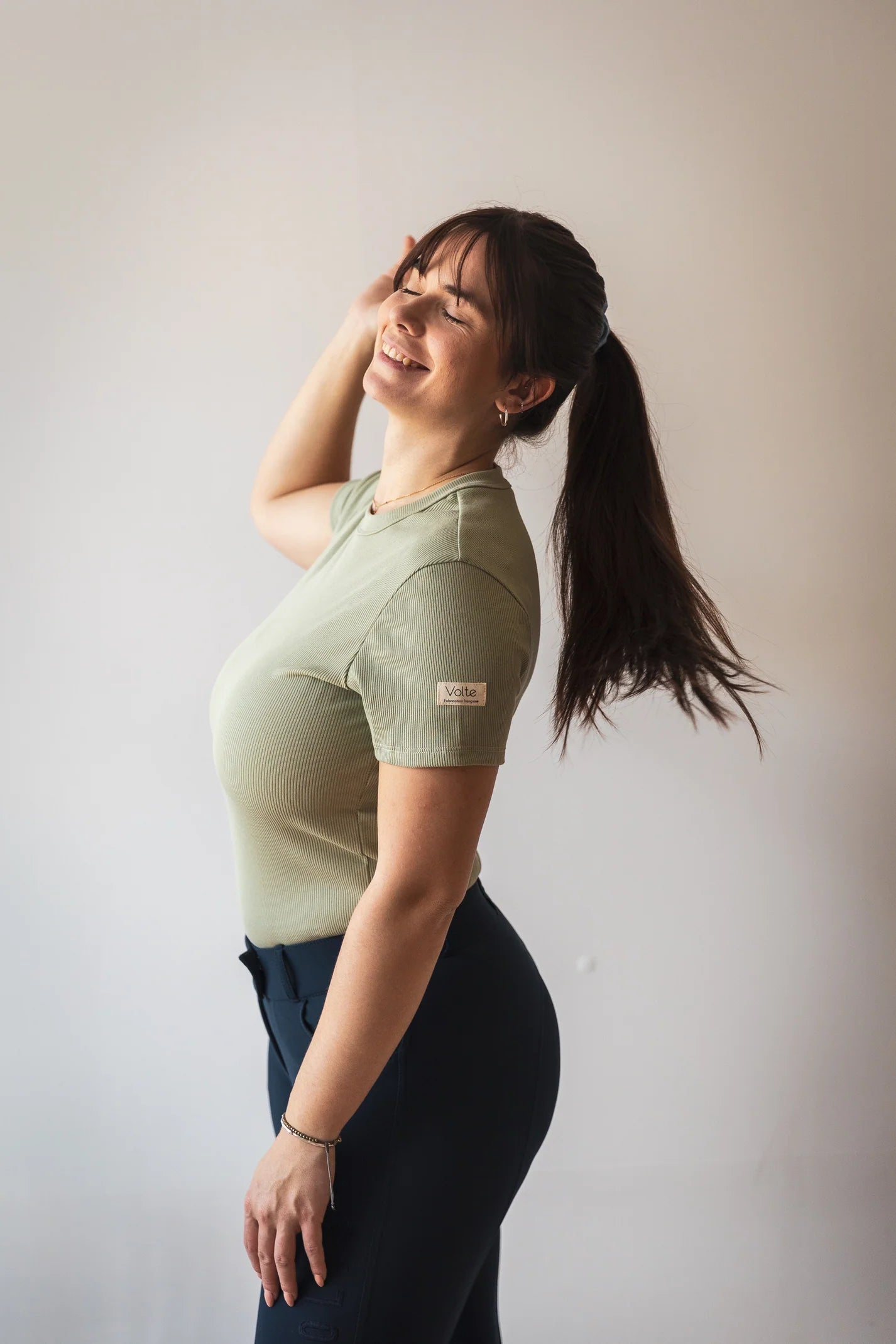 T-shirt Volte "Basique" - Vert