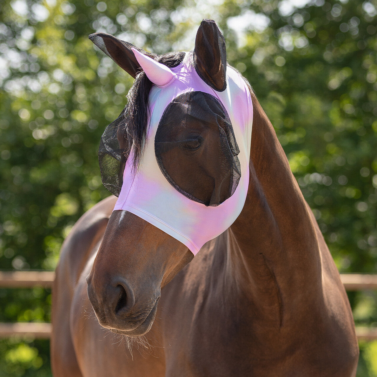 Masque anti-mouches QHP "Super Bug Licorne"