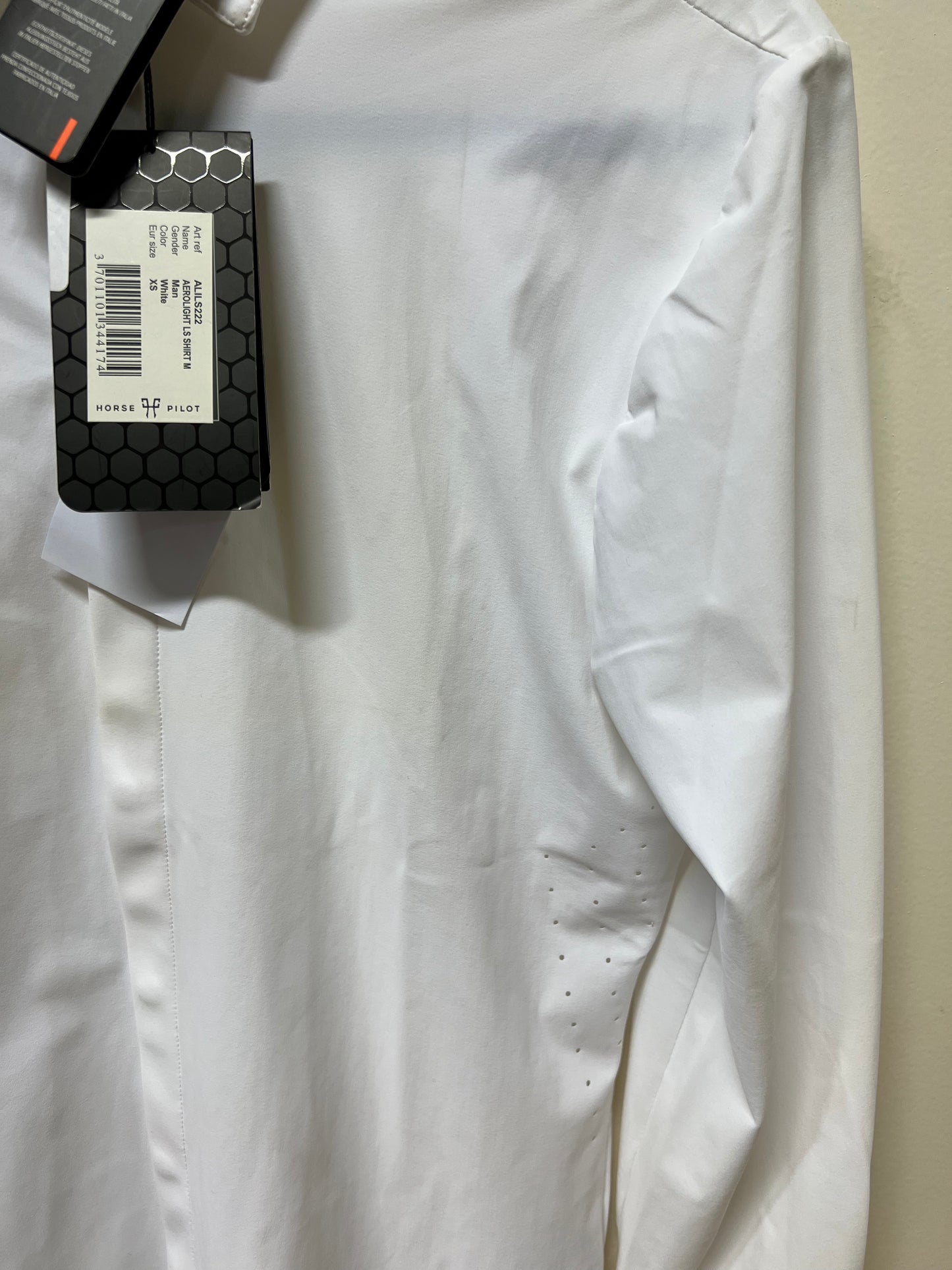 Chemise homme manches longues Horse Pilot "Aerolight" XS