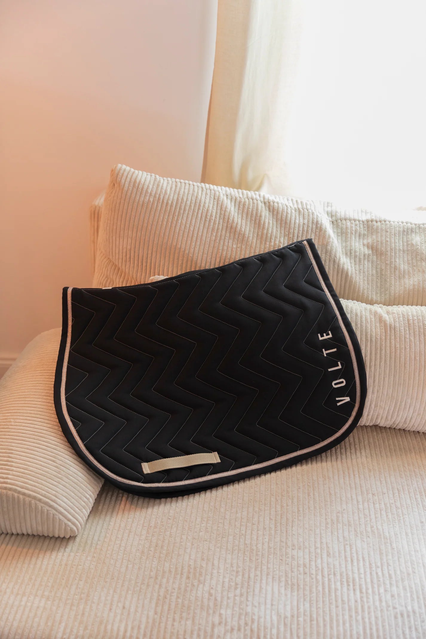 Tapis Volte "L'artisan" -Noir