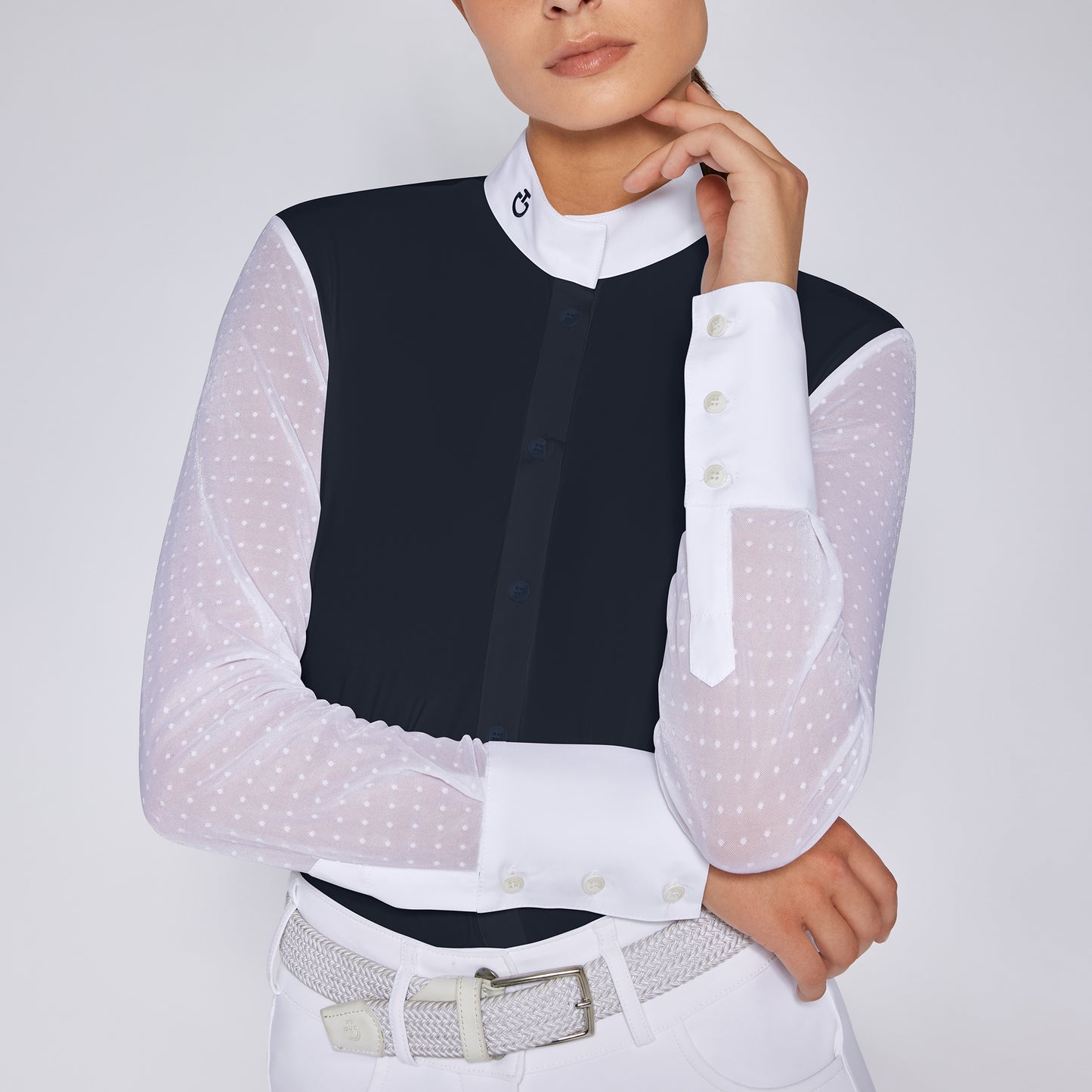 Chemise de concours Cavalleria Toscana "Polka"