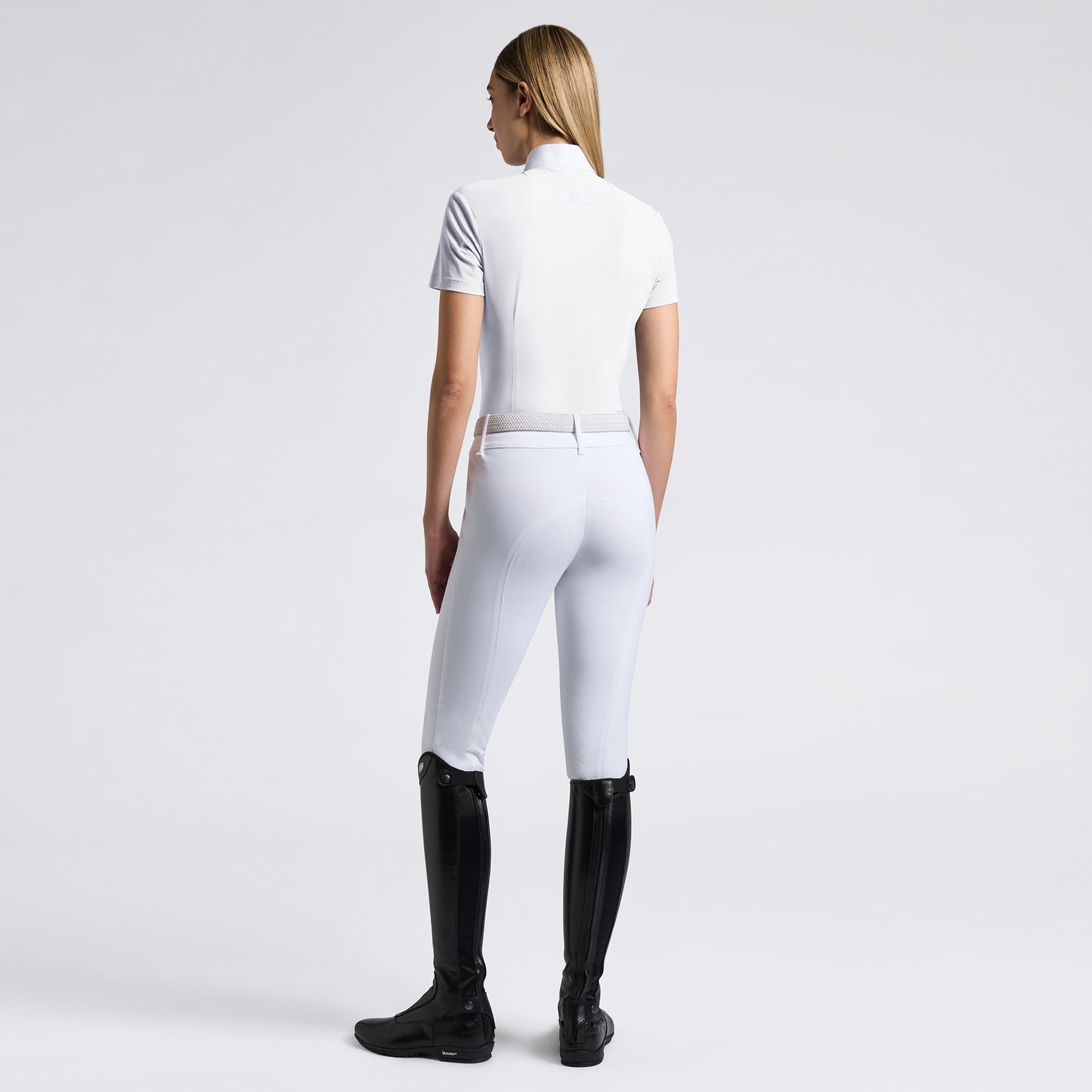 Polo de concours Cavalleria Toscana MC "Perforated jersey insert" - Femme