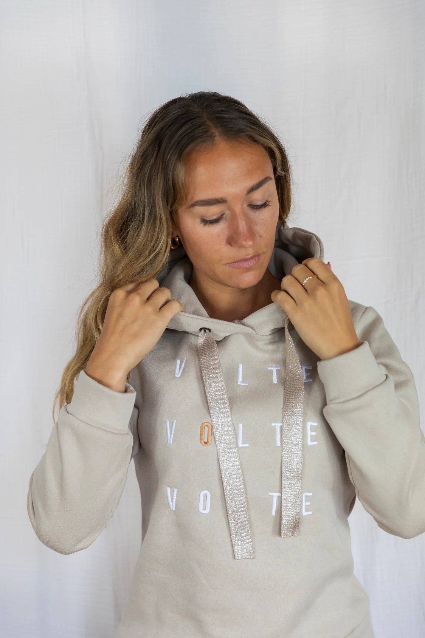 Sweat Volte " Le Dévoue" - Beige