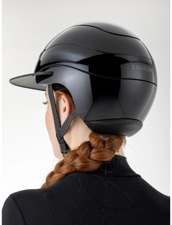 Casque Equiline "Xanto" Grande visière et strass