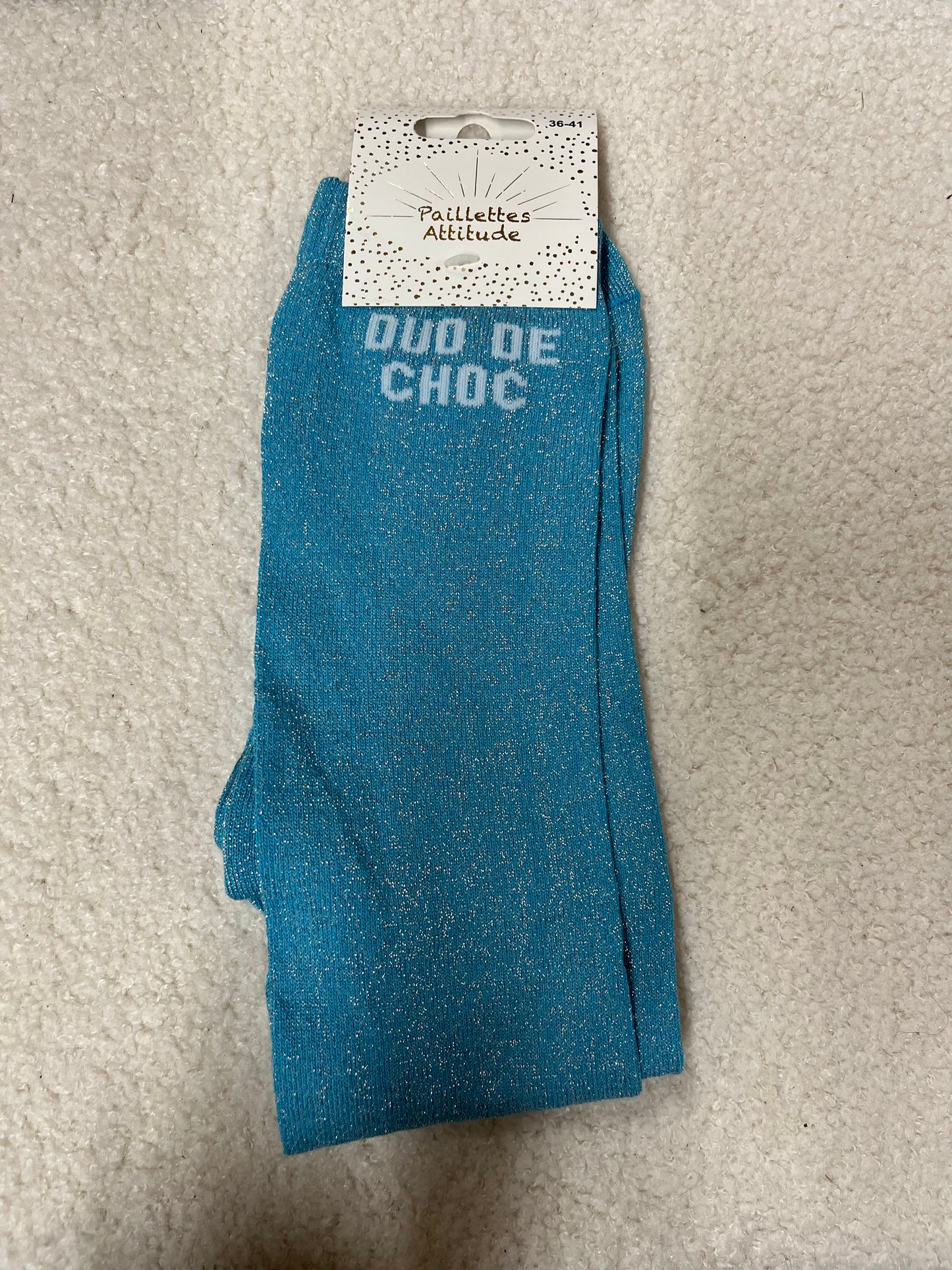 Chaussettes Paillettes "Duo de choc"