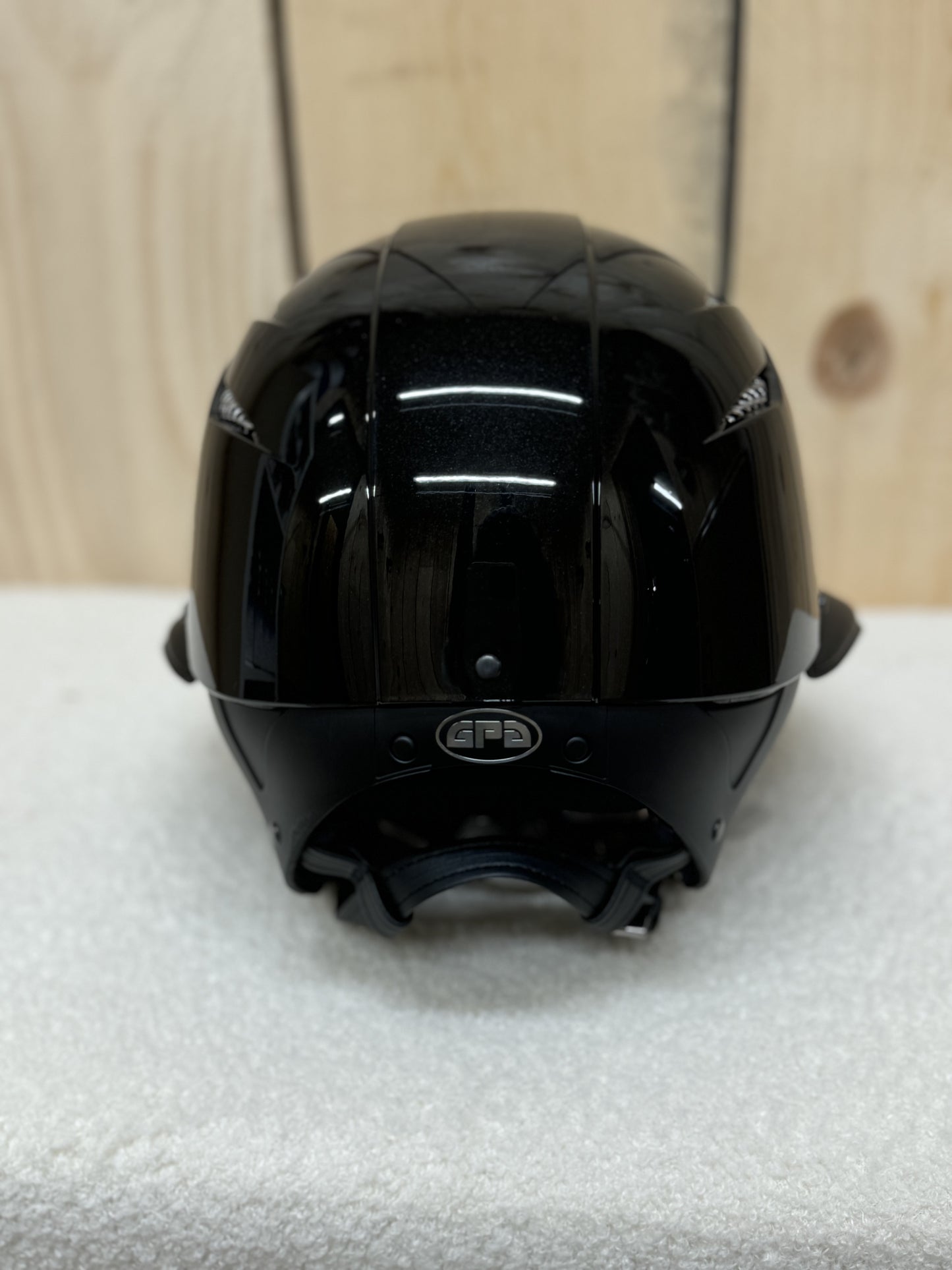 Casque GPA "Easy First Lady TLS" -visière simili cuir