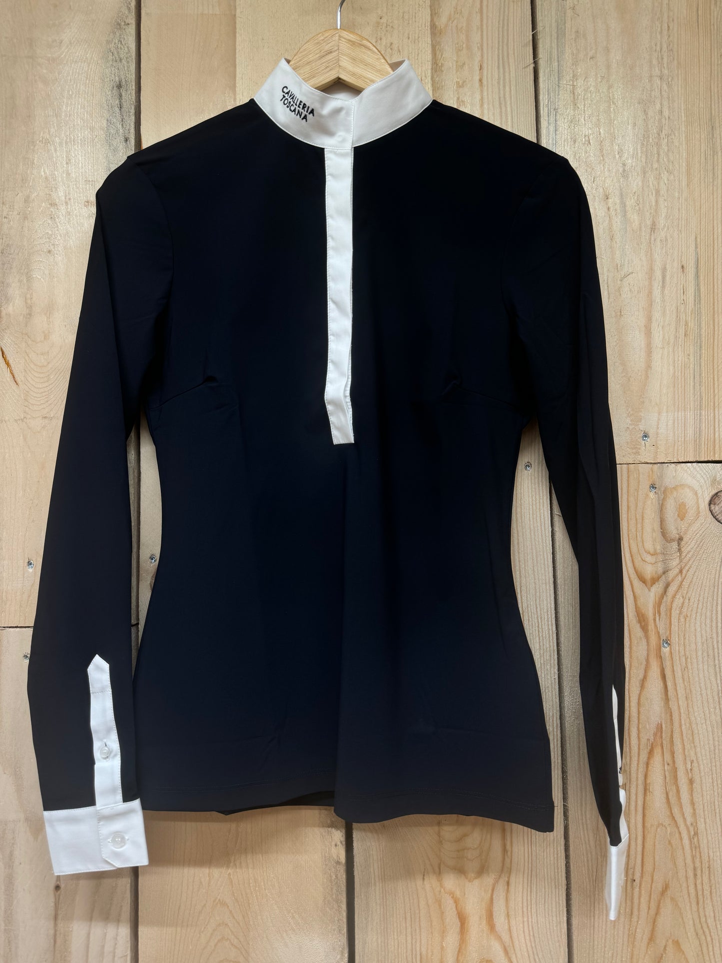 Chemise de concours Cavalleria Toscana "Sheer Black"