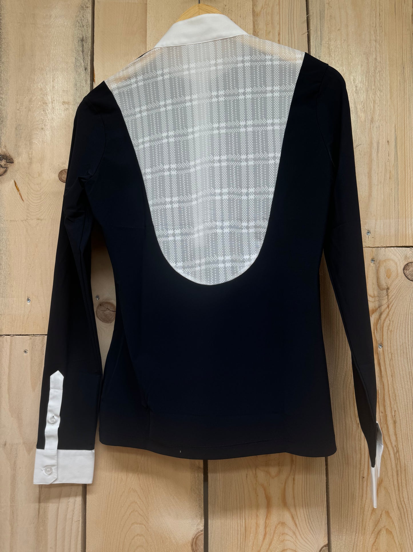 Chemise de concours Cavalleria Toscana "Sheer Black"