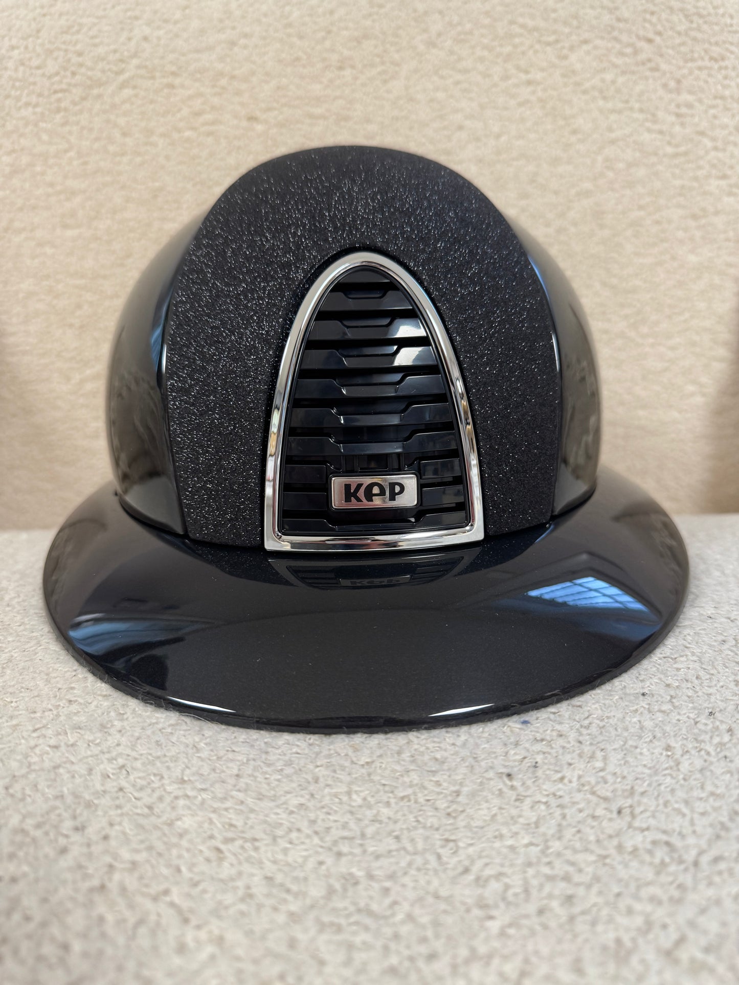 Casque KEP cromo 2.0 Edition limitée Shine Star Black Visière polo