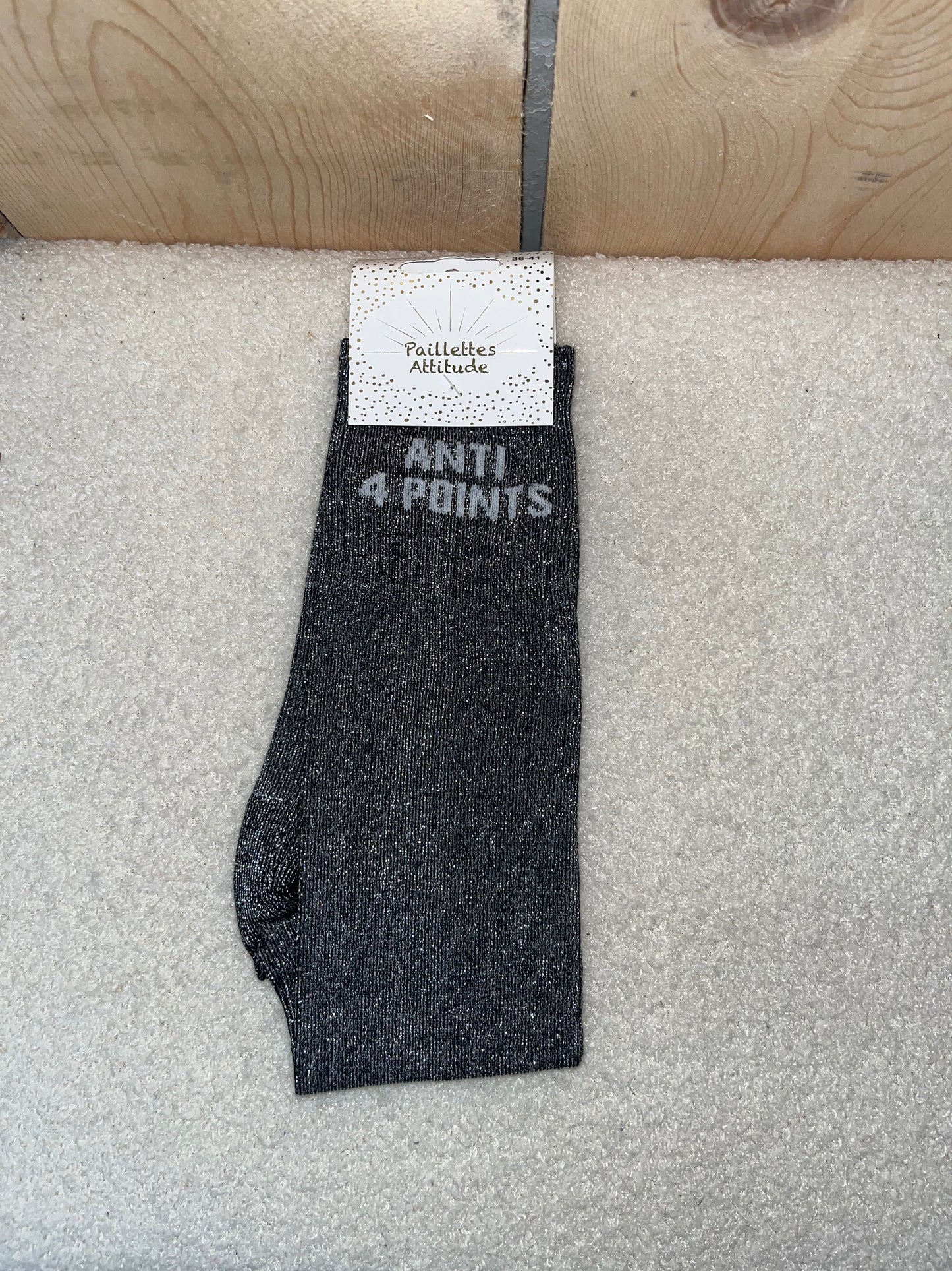 Chaussettes Paillettes "Anti 4 points"