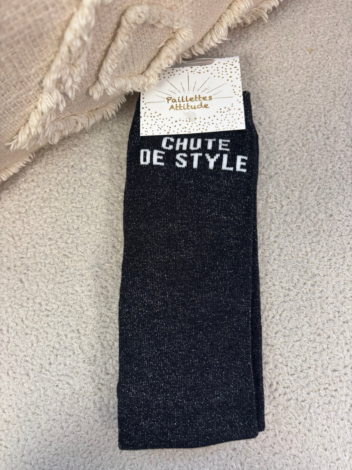 Chaussettes Paillettes "Chute de Style"