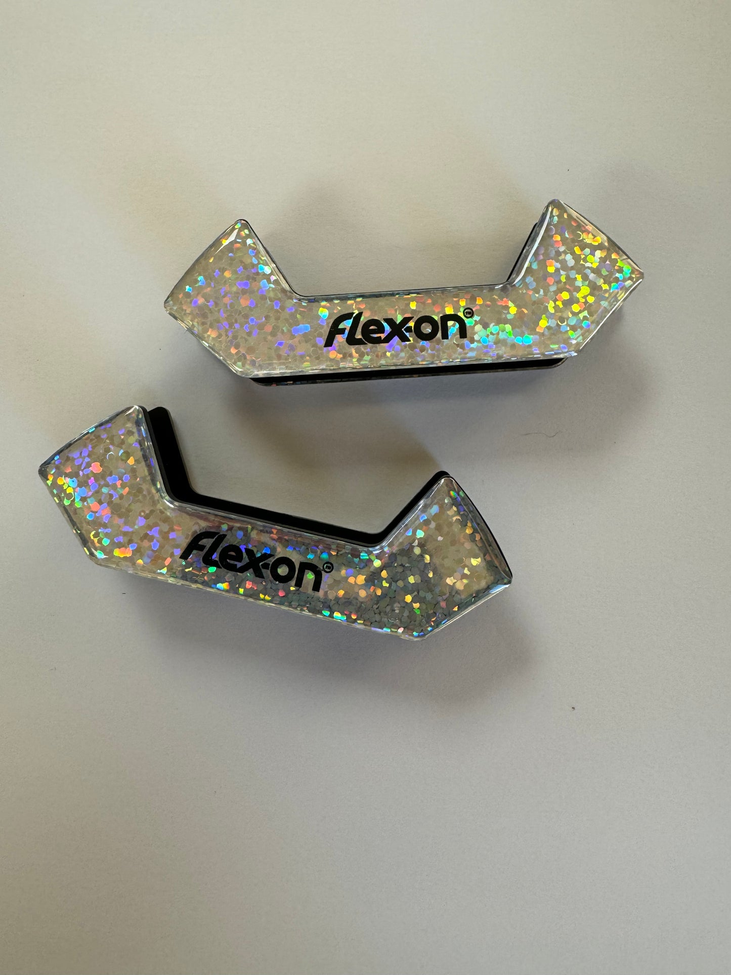 Sticker Flex-On Safe On- Pailettes argentées