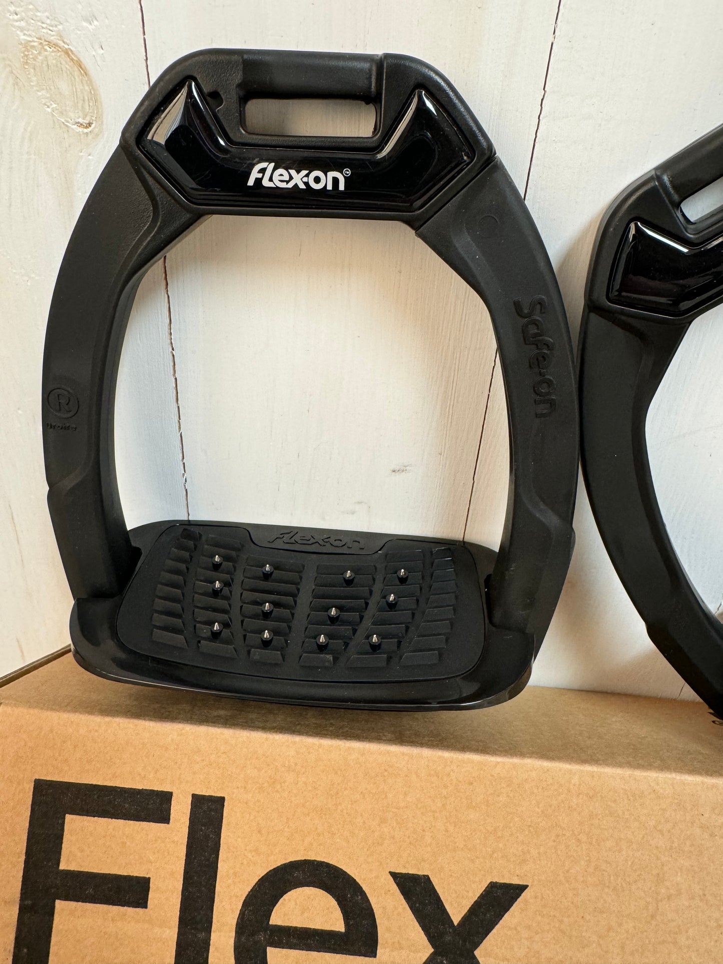 Etriers Flex-on Safe-on noir