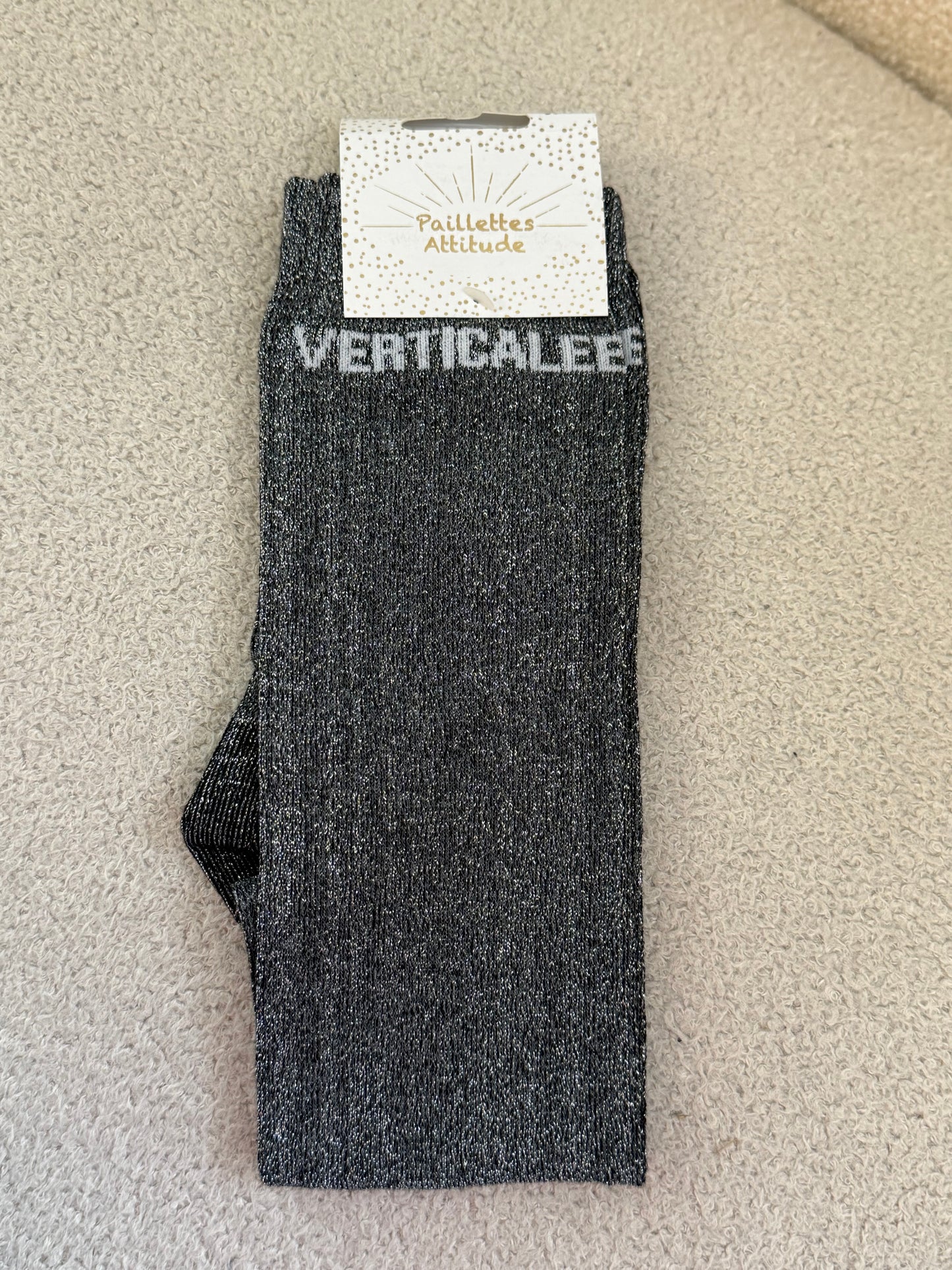 Chaussettes Paillettes "Verticalee"