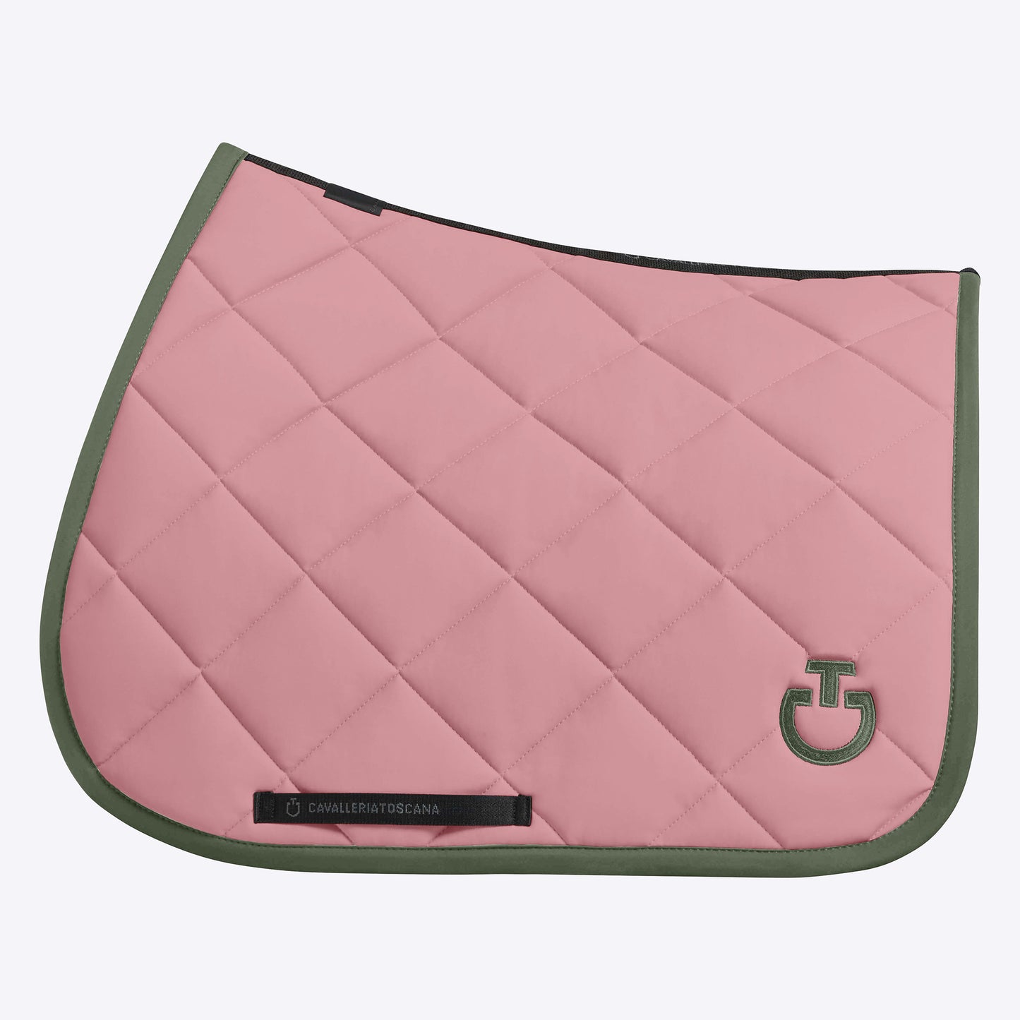 Tapis Cavalleria Toscana " Diamond"- Candy Pink / Forest Green