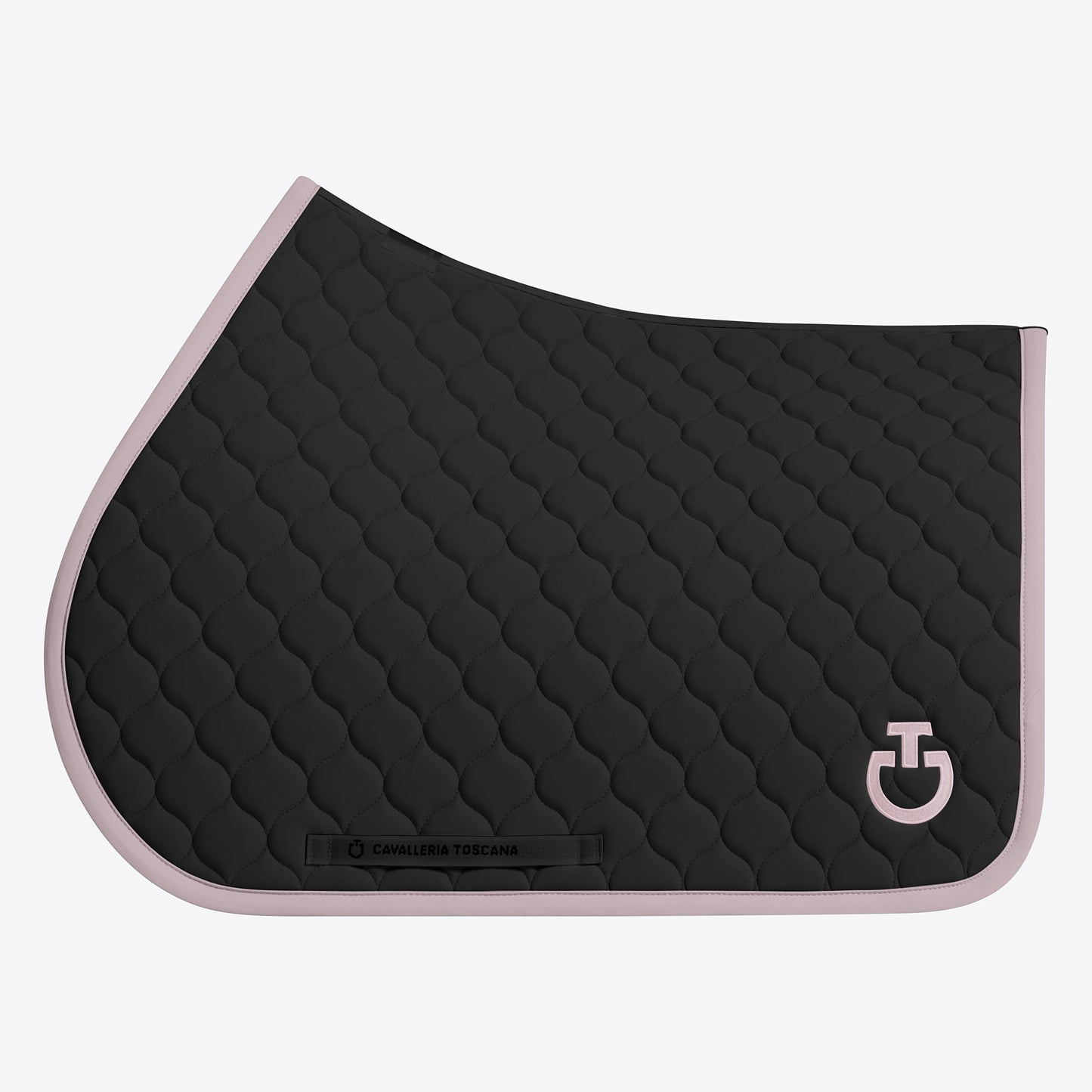 Tapis Cavalleria Toscana " Circular" - Black/Ice violet