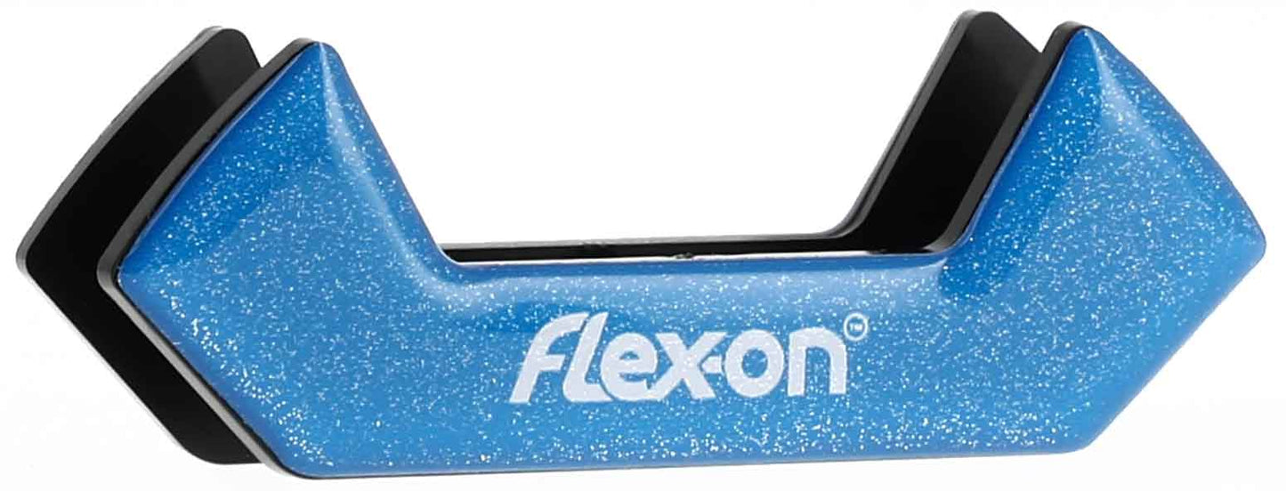 Sticker Flex-On Safe On- Silver Bleu cyan