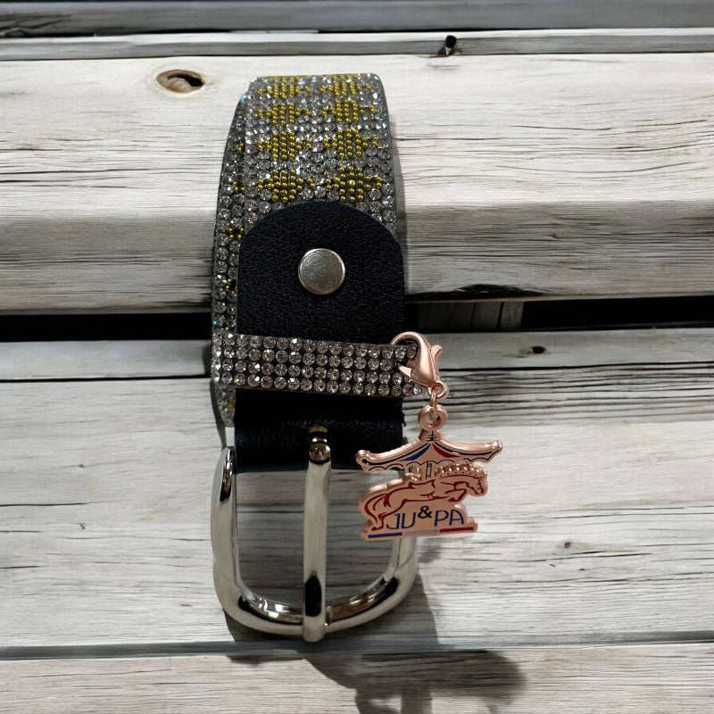 Ceinture Ju & Pa "chevrons jaunes"