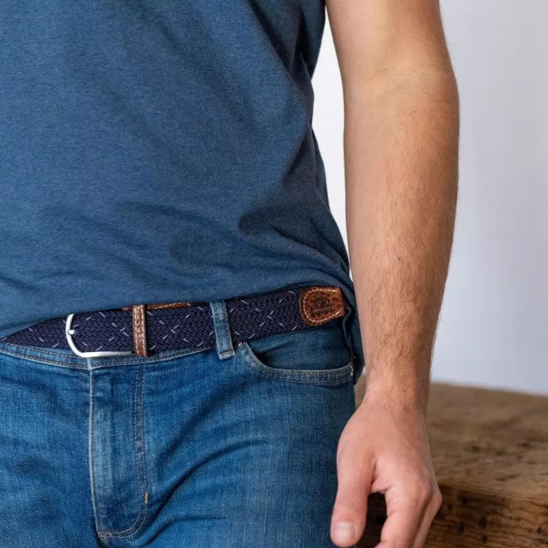 Ceinture tressée élastique BillyBelt - La Manosque