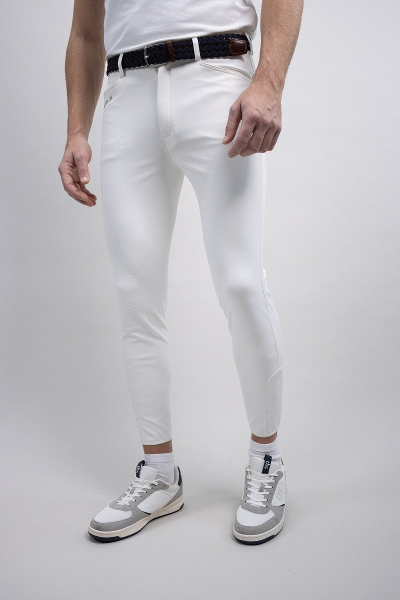Pantalon Harcour "Costaso" blanc - Homme