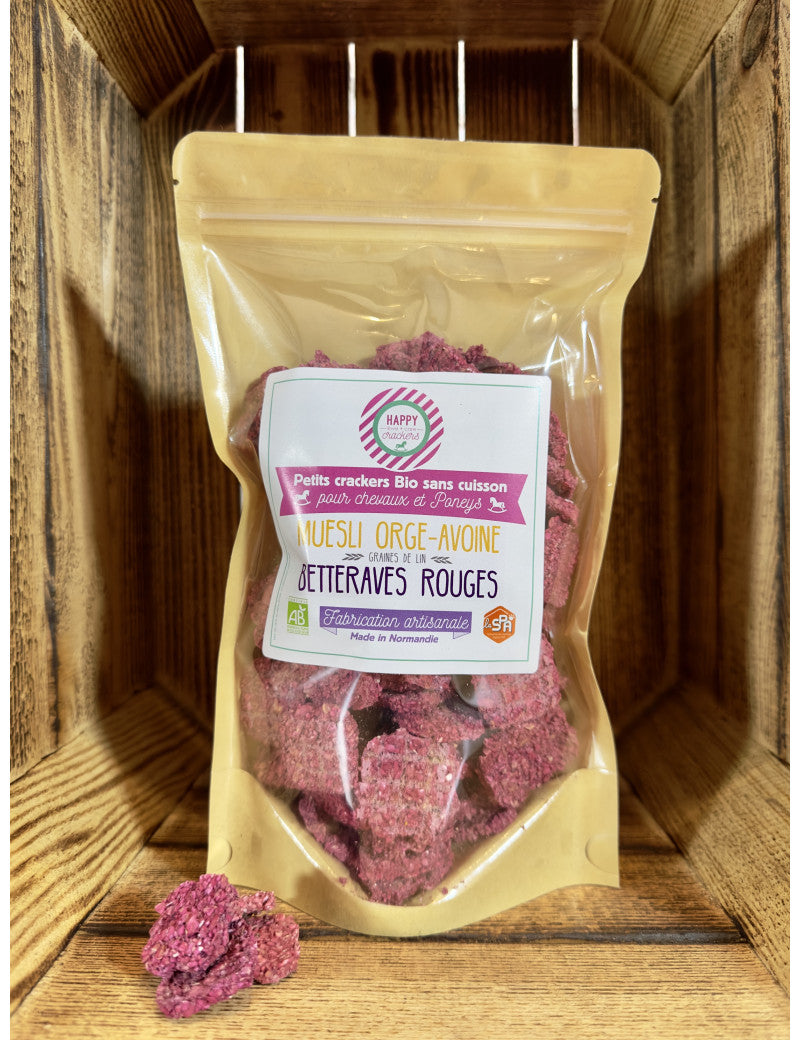 Crackers Bettraves rouges Bio - 300gr