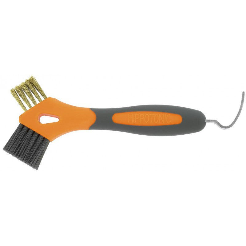 Cure-pieds + brosse metal 3 en 1