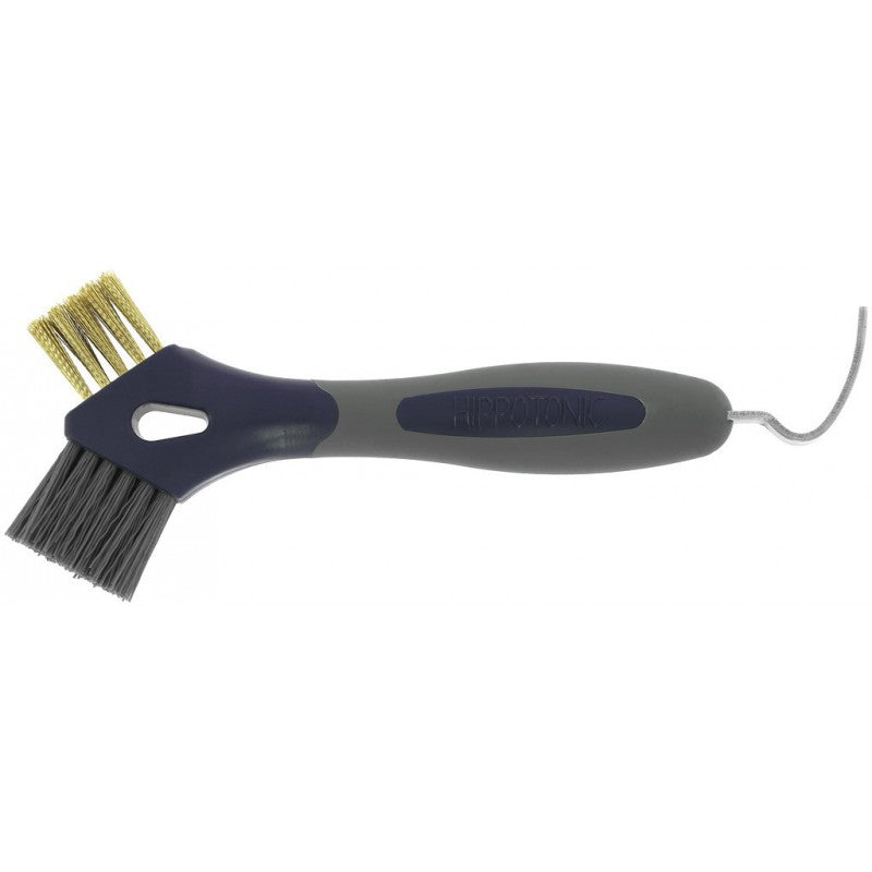 Cure-pieds + brosse metal 3 en 1