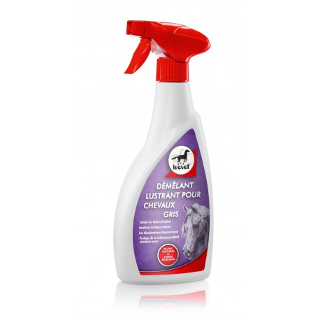 Spray démélant/détachant pour chevaux gris