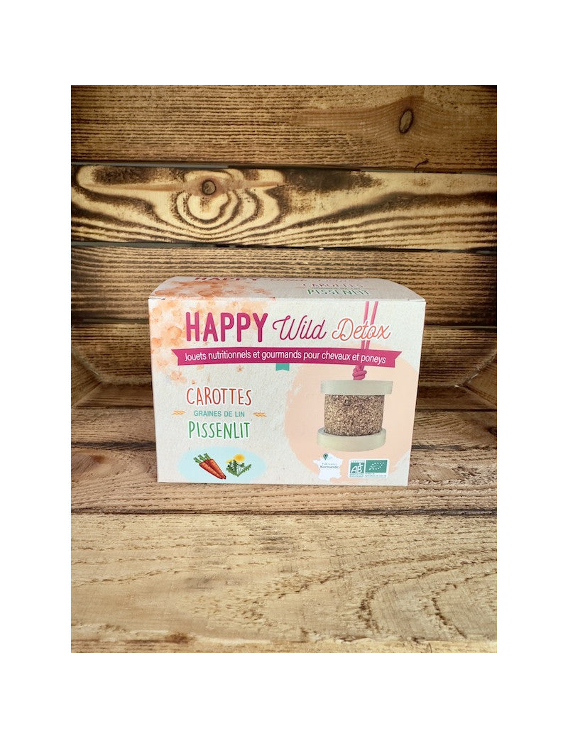 Happy wild "Detox" BIO - Carotte/ Pissenlit