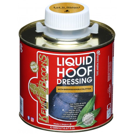 Huile pour sabots KEVIN BACON'S - Hoof Dressing Liquide pailleté