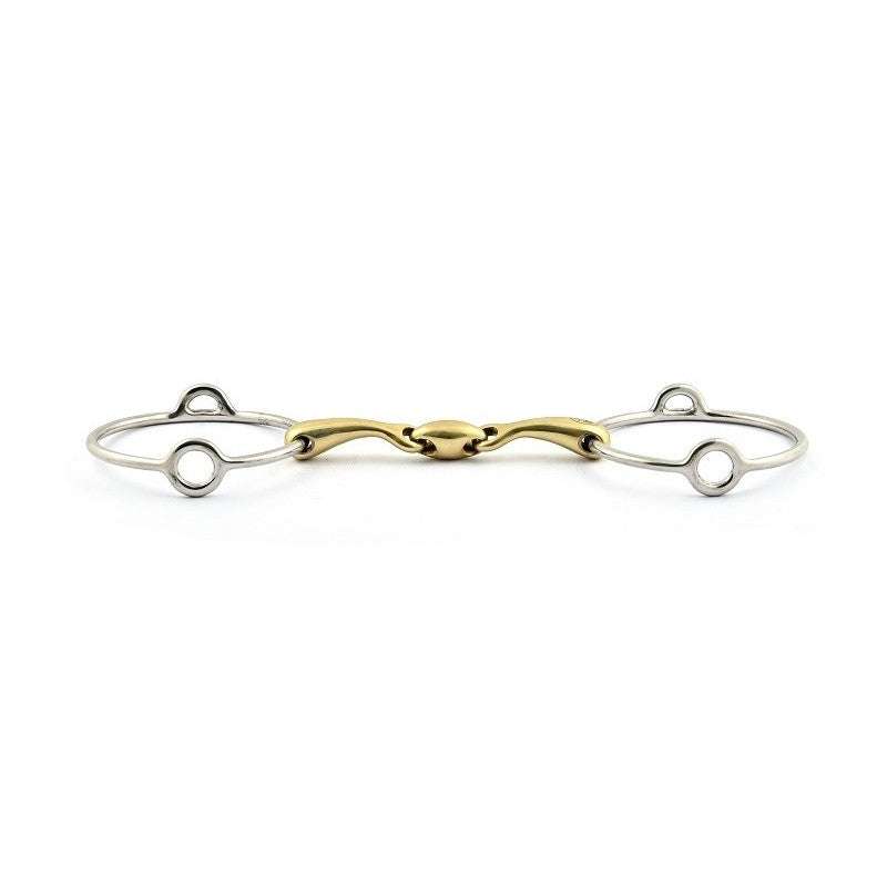Mors releveur grands anneaux double brisure - Jump'in