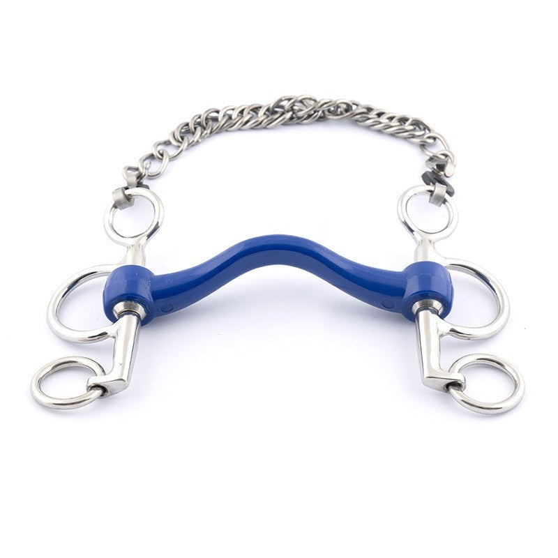 Mors Jump'in Pelham Softmouth medium bleu resine