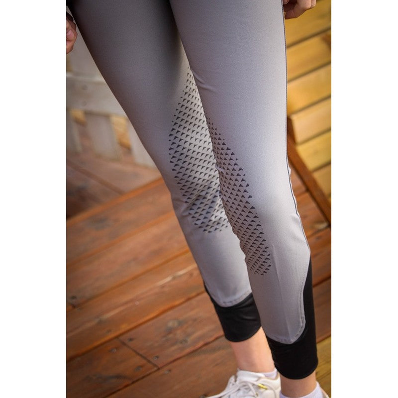 Pantalon Jump'in "Sacha" Mixte Gris -enfant