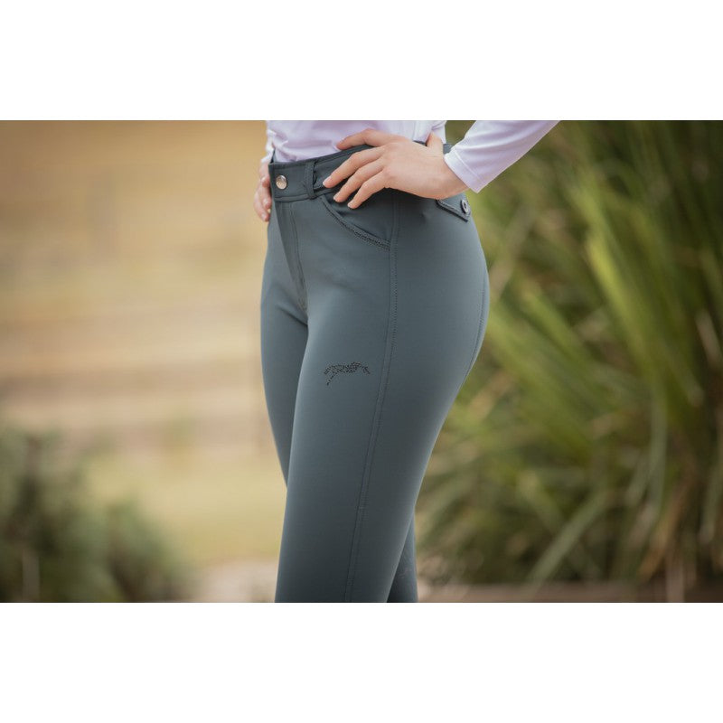 Pantalon Pénélope "Elegance"- Vert forêt