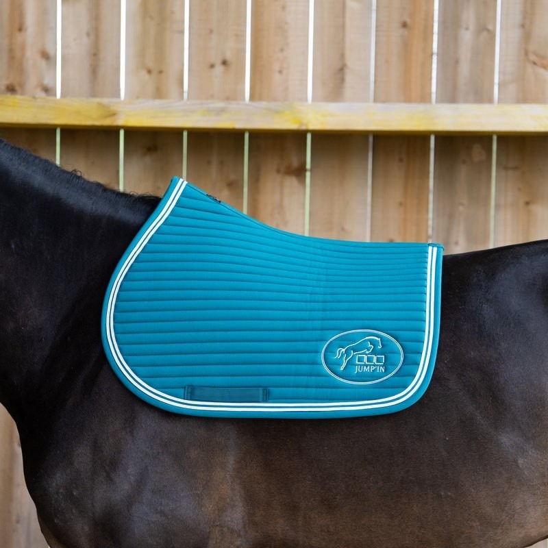 Tapis Jump'in "Balthazar" - Lagon / Blanc