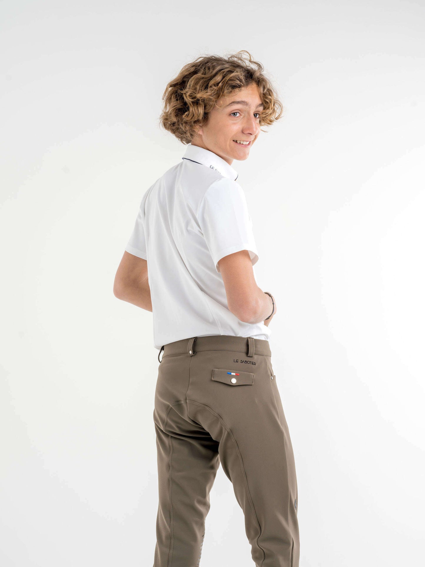 Chemise de concours Le Sabotier "ALOIS" MC -enfant