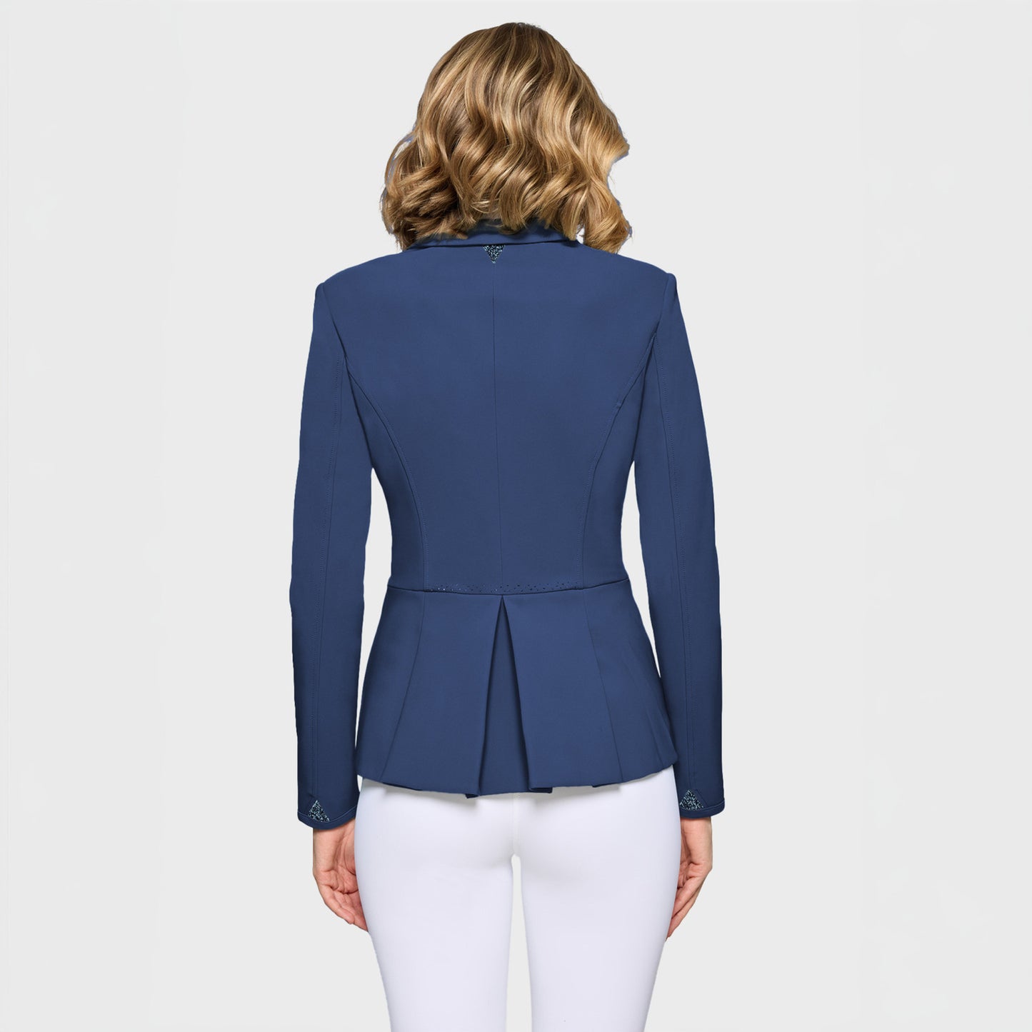 Veste de concours Samshield "Victorine Crystal Fabric" - Sapphire