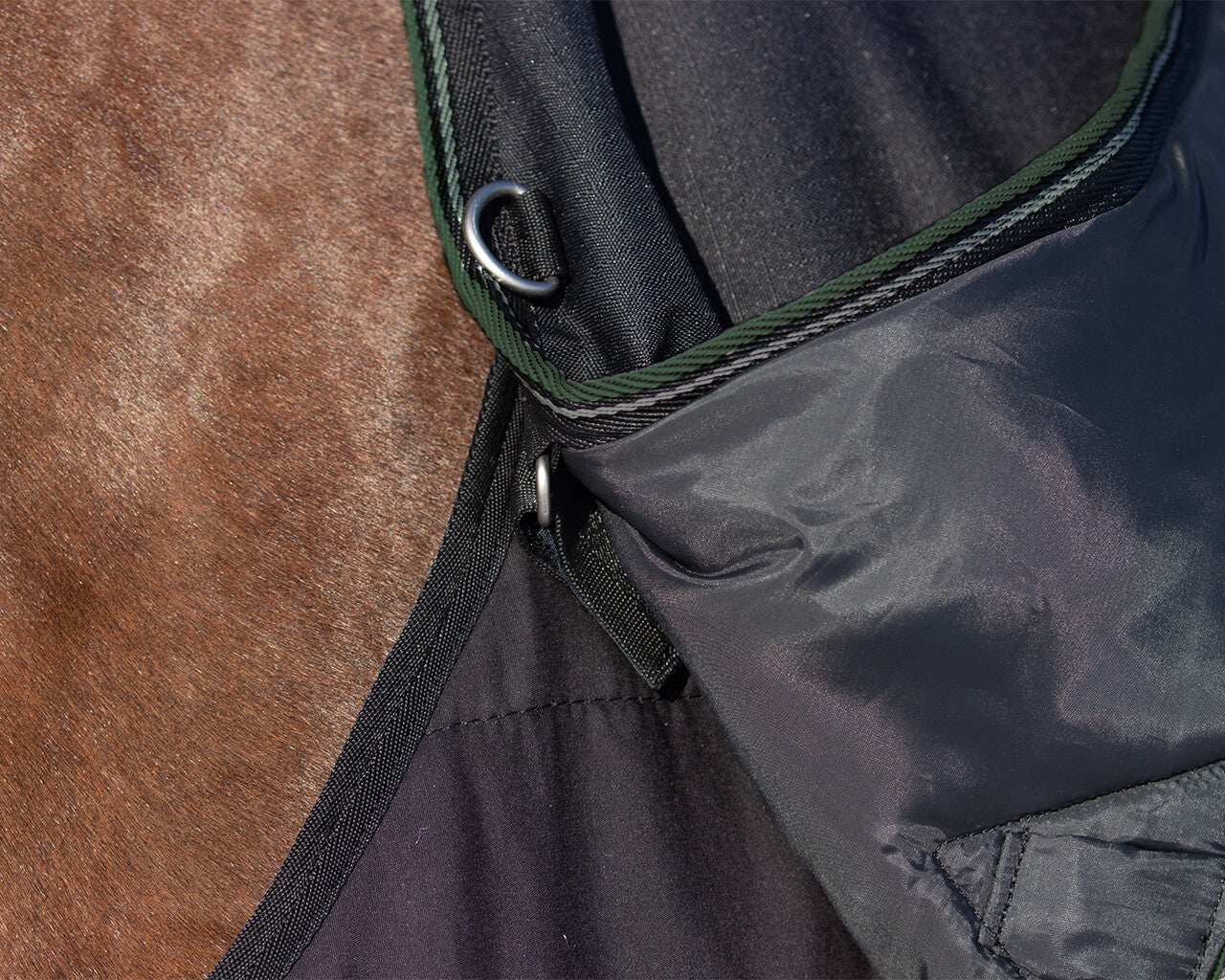 Couverture turnout 200gr combo -sous couverture-cou 100gr