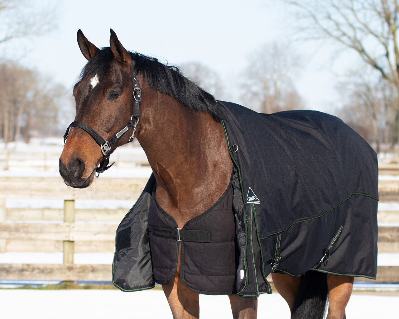 Couverture turnout 200gr combo -sous couverture-cou 100gr