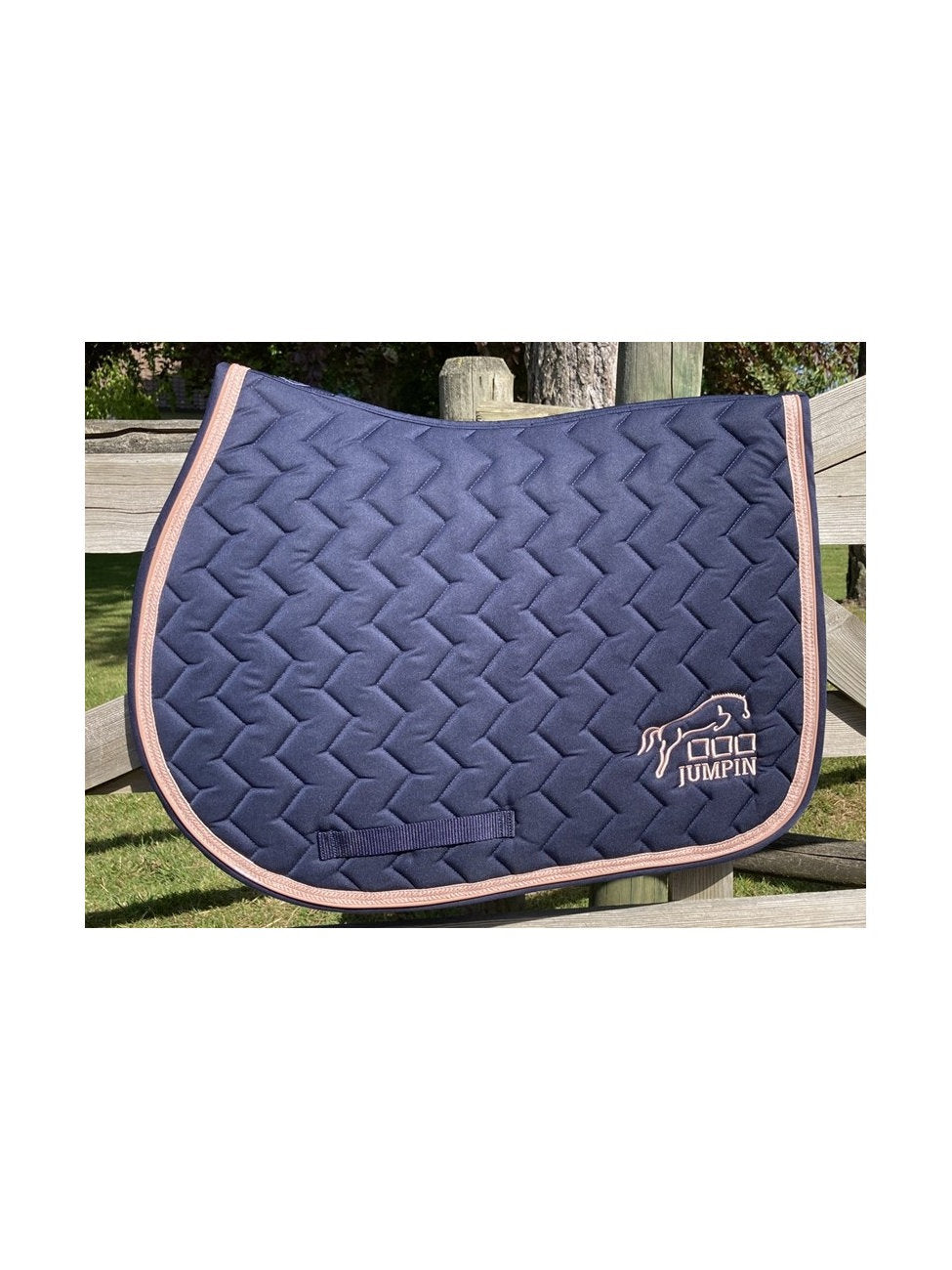 Tapis Nacre marine/rose