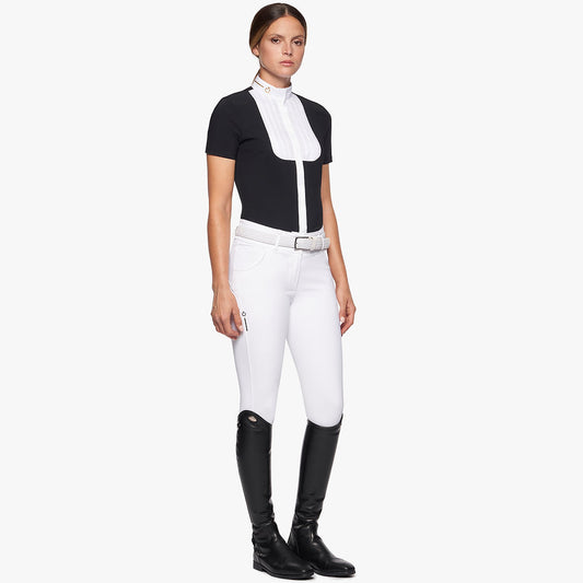Chemise femme manches courtes Cavalleria Toscana "Revo"
