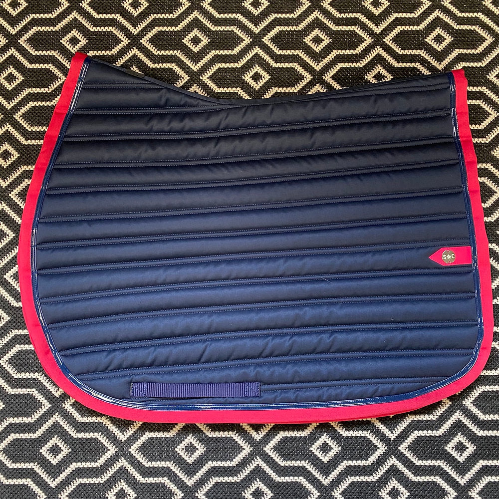 Tapis Slim marine / fuchsia