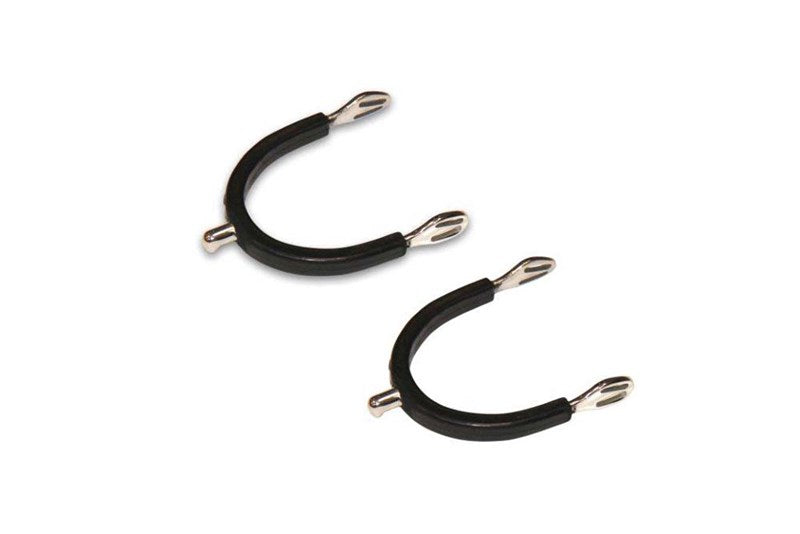 Eperons boule / gaine caoutchouc