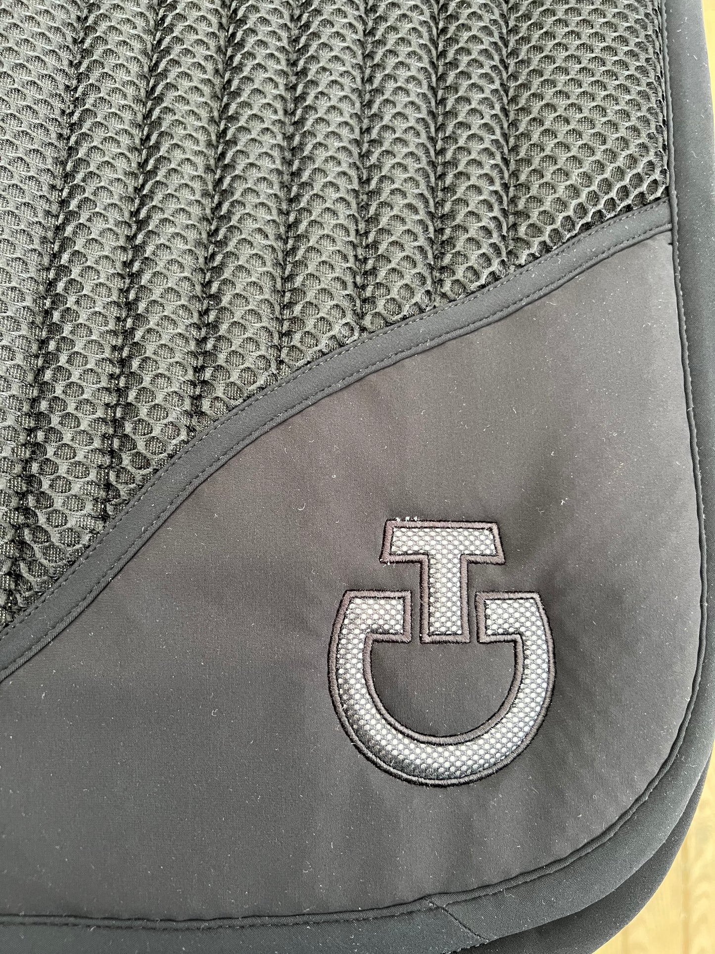 Tapis Cavalleria Toscana Air logo argent