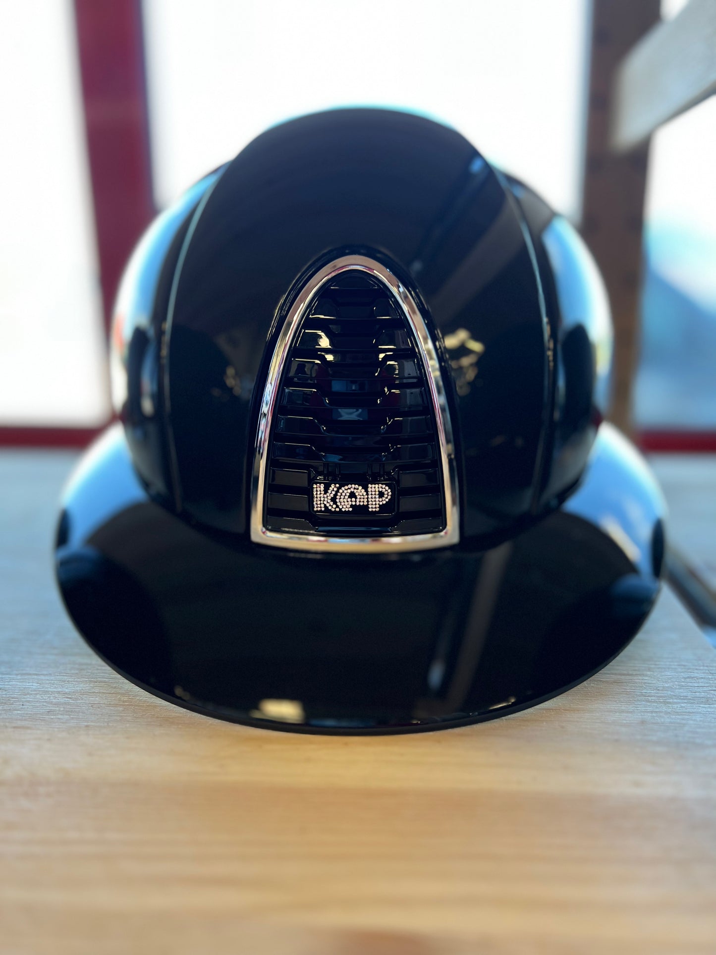 Casque cromo 2.0 KEP Polish noir logo strass
