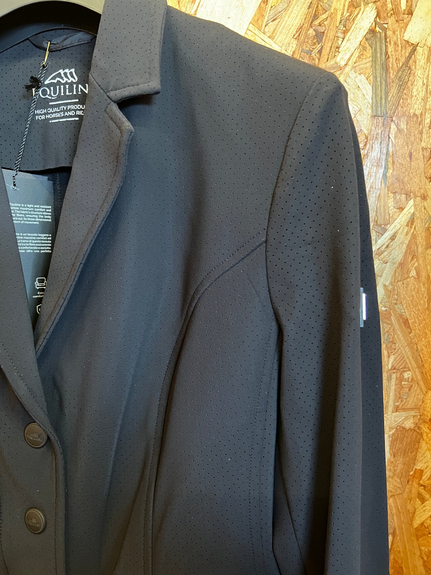 Veste de concours Equiline micro-perforé "Cozyc" - femme