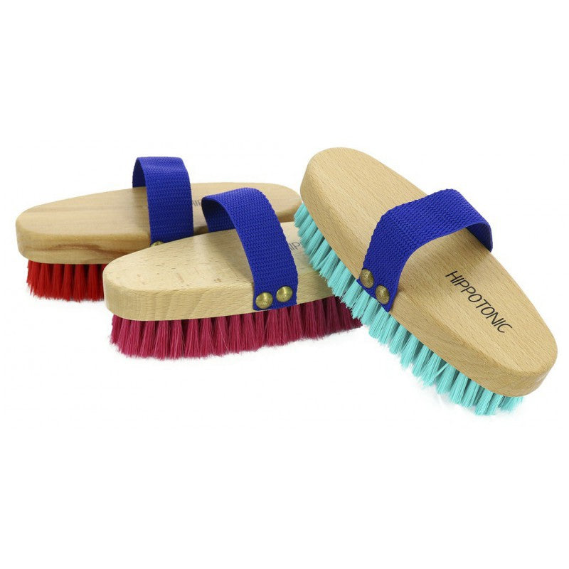 Brosse douce Hippo-tonic "Touche pas à ma Brosse"