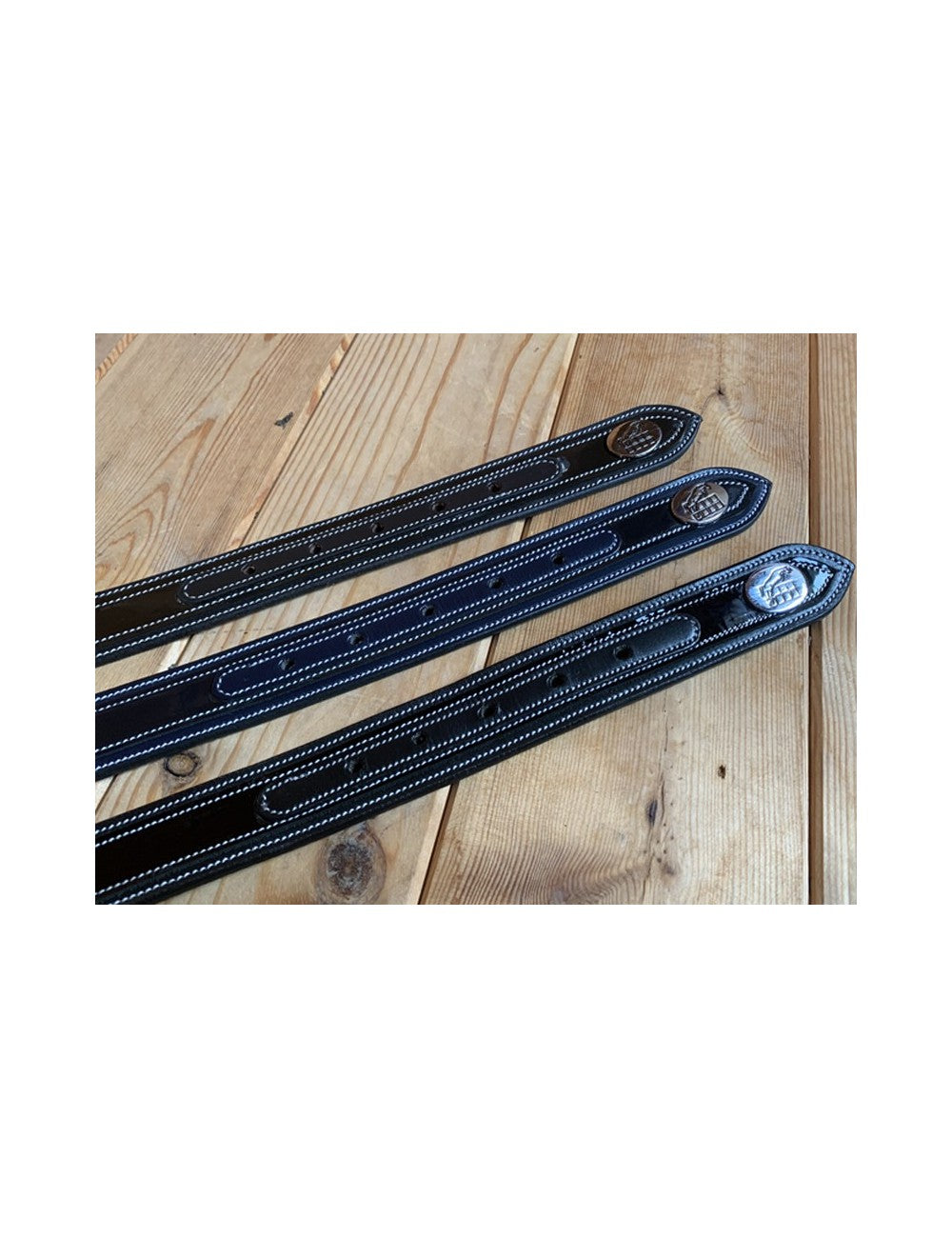 Ceinture vernie noir Jump'In "Week"