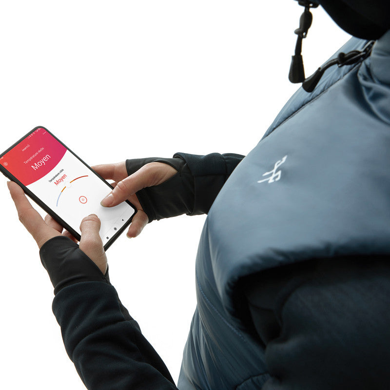 Doudoune Horse Pilot "E-kelvin" sans manches chauffante - Femme